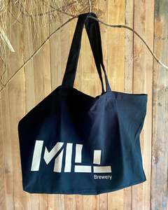 Merch: Sawmill Tote Bag - Black