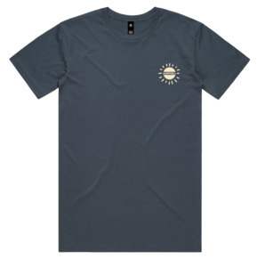 Merch: Sawmill Tee | Petrol Blue