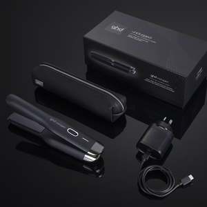 GHD Unplugged Cordless Hair Straightener in Matte Black