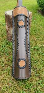 Arrow Rests And Sights: Traditional one of a kind leather quiver