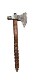 Slingshots And Knives: 'Ajax' - Damascus steel warhammer