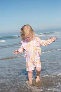 Swim: Saylor Mae Long Sleeve and Mid Leg Swimwear - Callie