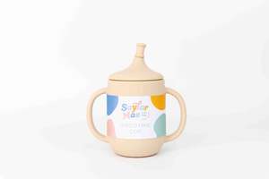 Eat: Saylor Mae Silicone Smoothie Cup - Sandy Linen