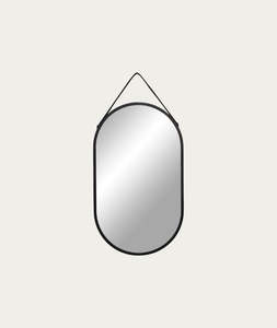 Trapani Mirror - black 35x60 cm