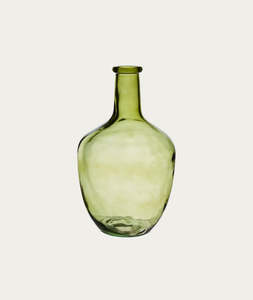 Dania Glass Vase – Green Large