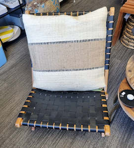 Cushion Covers: Kuddforal Julia Cushion - Cream/Natural - Large