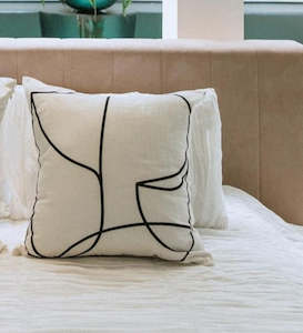 Cushion Covers: Antwerp Cushion Cover - White