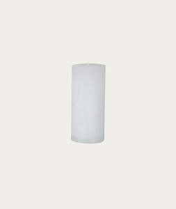 Lighting: Cote Nord - Block Candle, White