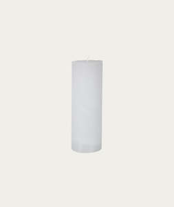 Lighting: Cote Nord - Block Candle, White, Tall