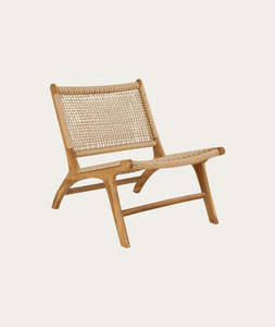 Furniture: Derby Chair – Natural Upholstery with Teak Legs