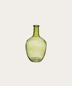 Pots: Dania Glass Vase – Green Medium