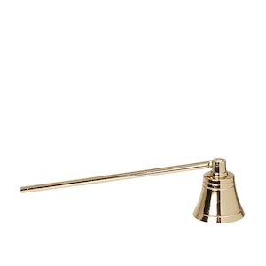 Candle Holders: Candle Extinguisher - Gold