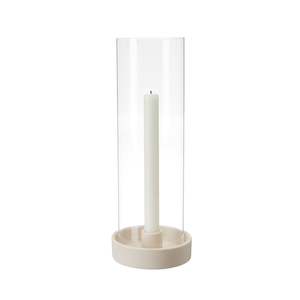 Candle Holders: Megana Candle Holder - White