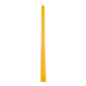Yellow Tapered Candle