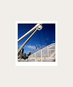 Posters: Sky Tower AT HOME Polaroid Artwork - Medium