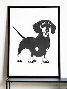 Ake the Dog Poster - 30 x 40cm