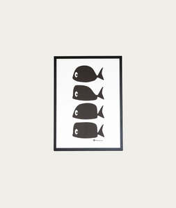 Posters: Whale Multi Poster - 30 x 40cm