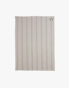 Towels: Molle Tea Towel - Off White