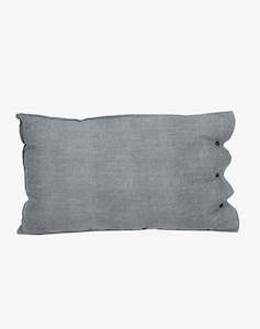 Bed Linen: Eden Pillowcase - Grey