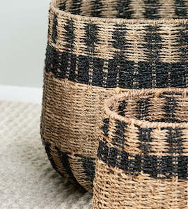 Praise Patterned Basket - Medium