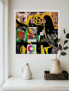 Find Your Truth, NYC Graffiti Polaroid Mural - Mini