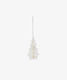 Spruce Tree Decoration Off White