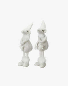 Christmas: Eli Reindeer - White