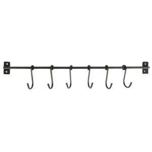 Homeware: Rack with 6 'S' hooks