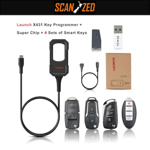 Launch X431 Key Programmer Remote Maker + 4 Keys scaNZed Auckland NZ