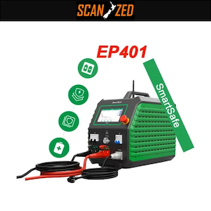 Products: SmartSafe EP401 EV Battery Charge & Discharge Equipment scaNZed Auckland NZ