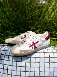 All: Steven white / burgundy