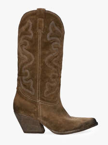 Boots: Siggy taupe suede