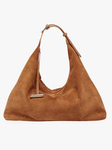 Bags: Pillow Hobo tan suede