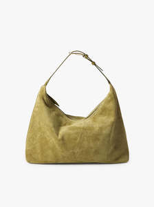 Bags: Pillow Shoulder Bag herb green