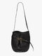 Belted Bucket Bag black