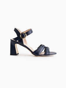 Sandals: Delfina navy blue