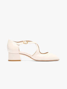 Pumps: Clem cream patent