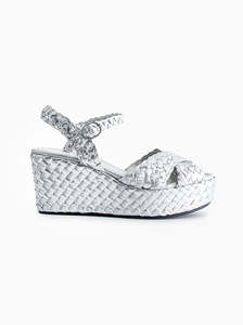 Wedges Platforms: Alicia silver