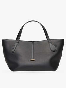 Exclusive Collection Bags: Zip Penne Tote black