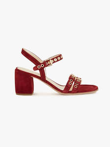 Kennel Schmenger K S: Viola burgundy suede