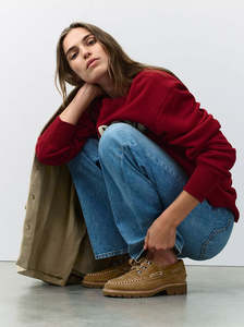 Rag Bone New York: Cameron Boat Shoe caramel suede