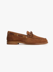 Rag Bone New York: Carter Boat Shoe tan suede
