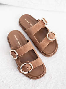 Benni Sport Slide Taupe