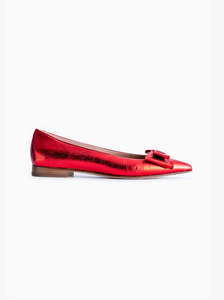Sale Loafers: Roma red metallic
