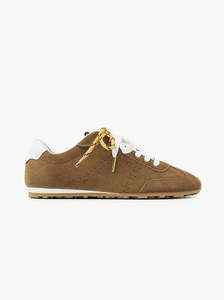 Notifyme: Billy Lou tan suede