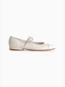 Ballet Flats: Audrey ivory