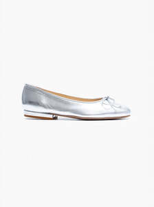Ballet Flats: Verona silver