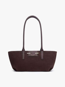 Rag Bone New York: Realm Top Handle chocolate suede