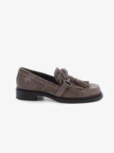 Shoes 1: April taupe suede