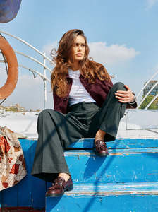 Shoes 1: April burgundy leather